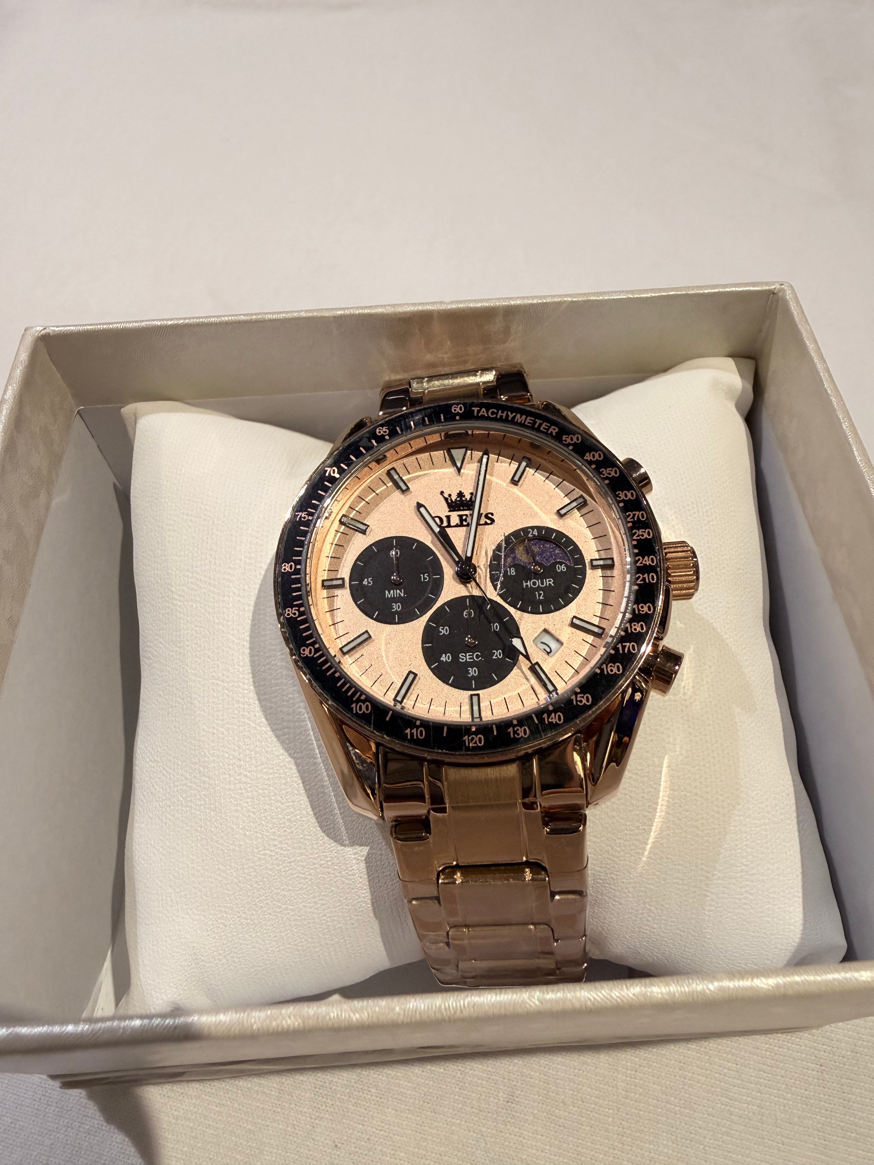 Olevs quartz watche