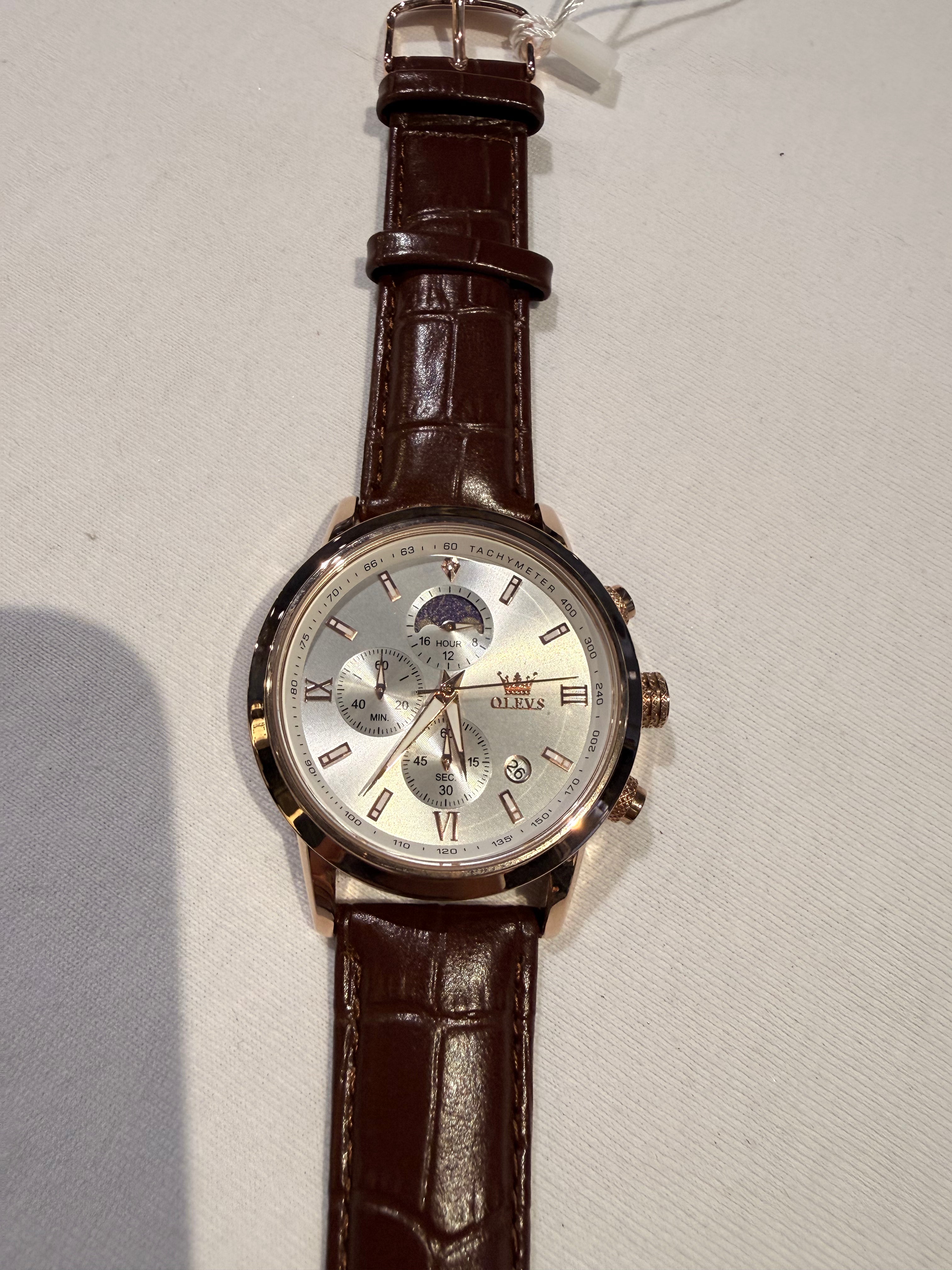 Olevs quartz watche