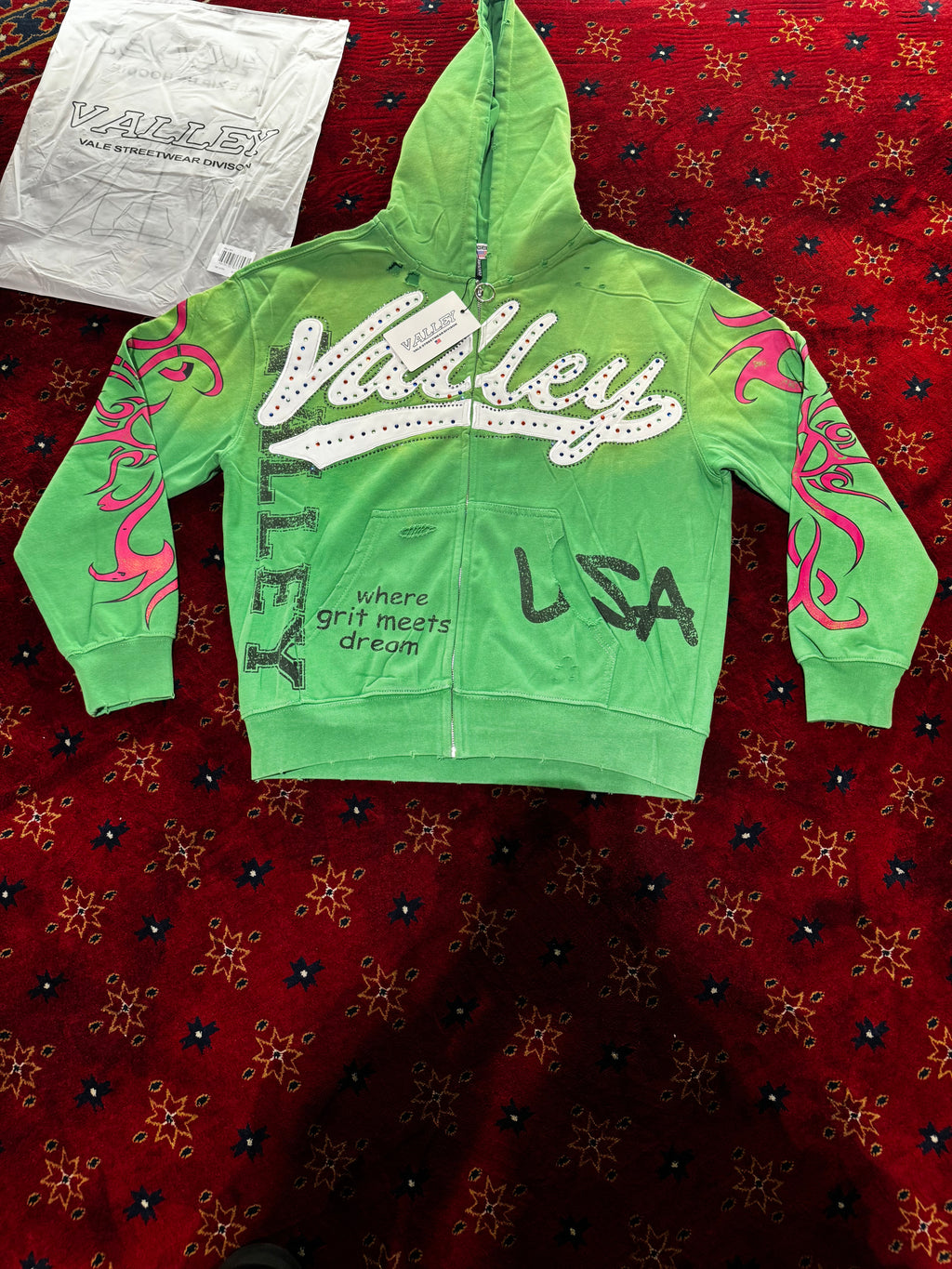 Valley Dreams Zip Up Hoodie