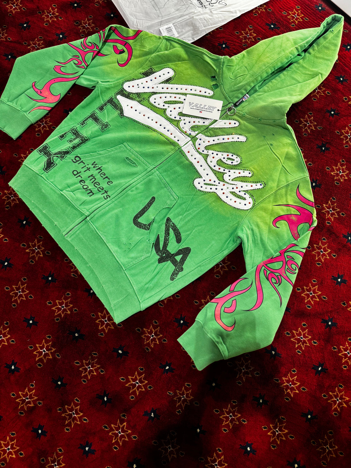 Valley Dreams Zip Up Hoodie