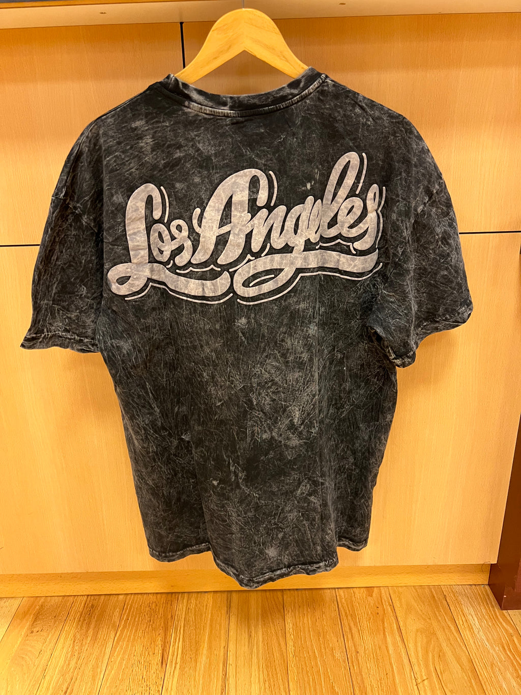 Los Angeles acids wash shirt