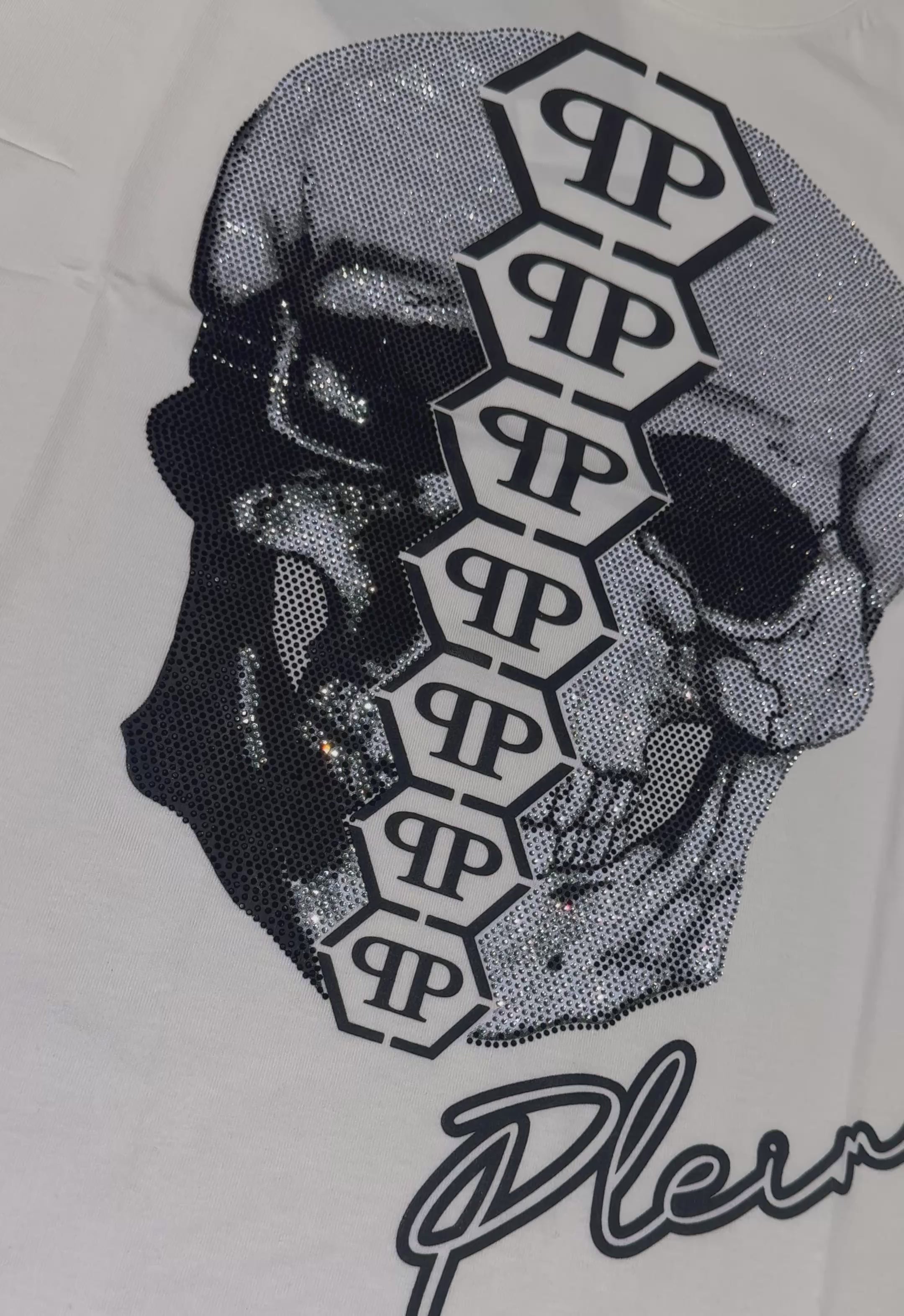 qp Pheilip plein skeleton T shirt