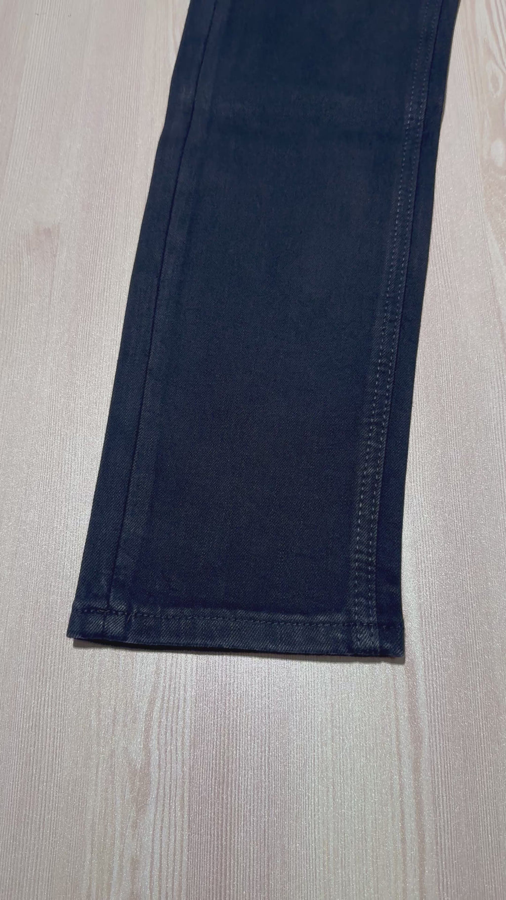 Black Ksubi Slim fit jeans, Ksubi embroidered