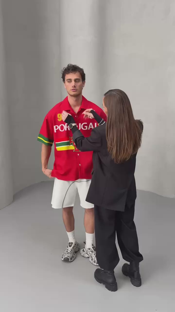 “Portuguese Legacy Button-Up” streetstyle